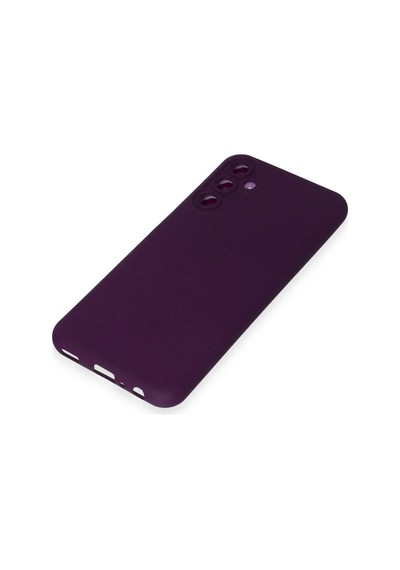 Samsung Uyumlu Galaxy M14 5g Kılıf Nano İçi Kadife Silikon - Mor 0.2M-Çok Renkli