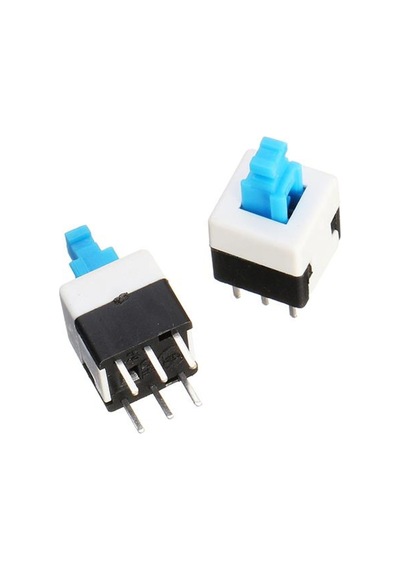 6 Pin On/Off Kilitli Buton 7X7Mm