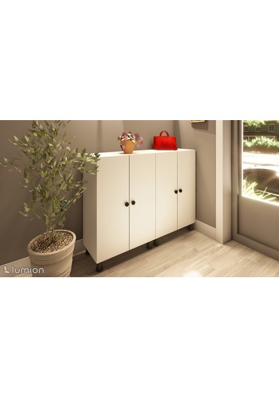 Atlas Çok Amaçlı Mutfak Banyo Ayakkabılık Dolabı 137 Cm