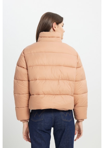 Wrangler Loose Fit Rahat Kesim Pembe Şişme Mont Çok Renkli