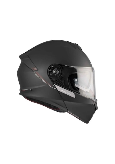 Mt Genesis Sv Solid A1 Mat Çene Açılır Kask Siyah Siyah