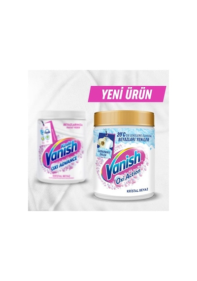 Vanish Ultimate Leke Çıkarıcı Toz Beyaz 480 Gr 16'li Paket