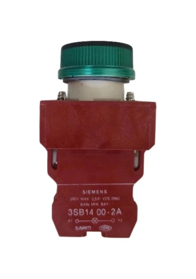 Sıemens 3sb1204-6ce06 Yeşil Sinyal Lambası Ip 65 Korumalı Ampul Hariç