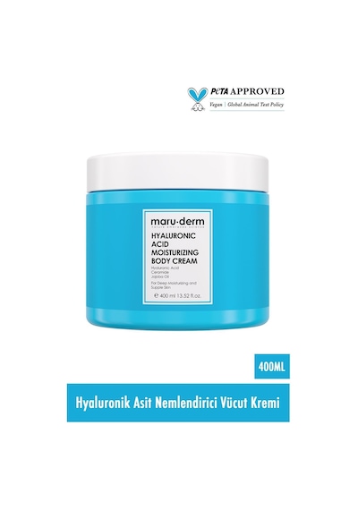 Vücut Kremi Maruderm Hyaluronik Asit Nemlendirici Vücut Kremi 400 Ml