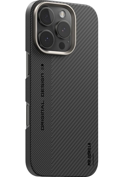 Apple Uyumlu iPhone Blueo 16 Pro Max Bi texture Magnetic 600d Air Arami