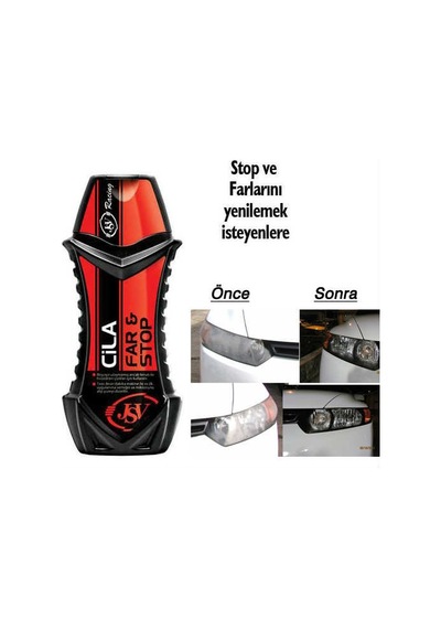 Far Temizleyici Far Parlatıcı Cila 300 Gr