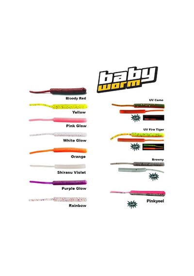 Fujin Baby Worm 5,2cm Floating Lrf Silikonu