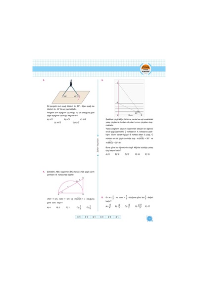Zafer Yayınları 11. Sınıf Matematik Soru Bankası Fasikül Seti - Yeni