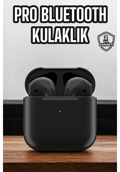 Bluetooth Kulaklık Yeni Nesil Pro Sensörlü Mikrofon Çağrı Cevaplama -