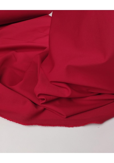 Kırmızı Renkte Krep Kumaş En: 140 Cm-10146 10