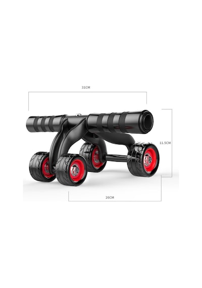 Ab Roller 4 Wheel Ttsa-01