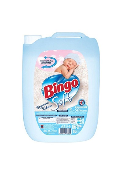 2 Adet Bingo Soft Yumuşatıcı 5 L Kuzumun Kokusu Diğer