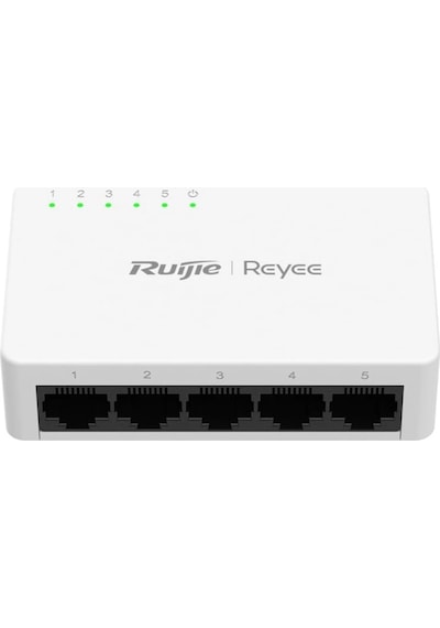 Ruijie Reyee Rg-es05g-l 5 Portlu 10-100-1000 Gigabit Tak Çal Tak Çalıştır Switch Plastik Kasa