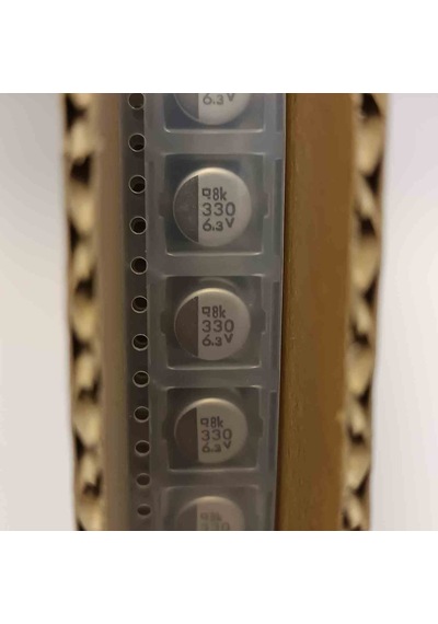 Emv6r3ada331mh63g 330mf 6.3v 8x6 Smd Kondansatör 167 Adet