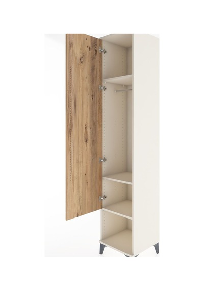 Hyperion Dolap 3 Raflı Tek Kapaklı Tek Askılı 44x44x221 Aytaşı-çam Aytası Hyperion Dolap 3 Raflı Tek Kapaklı Tek Askılı 44x44x221 Aytaşı-çam Aytası