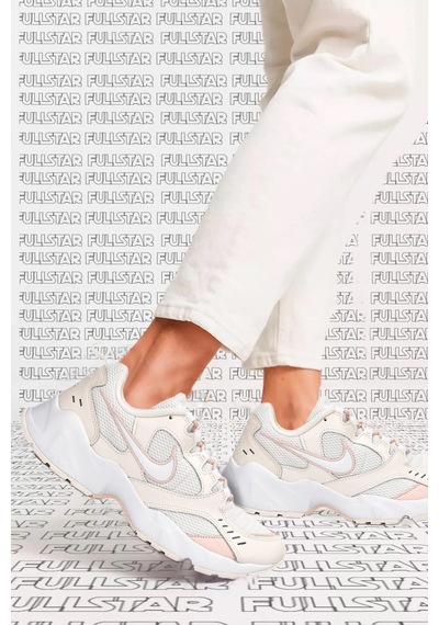 Nike Air Heights Beige Sneaker Hakiki Deri Ve Tekstil Günlük Spor Ayakkabı Bej