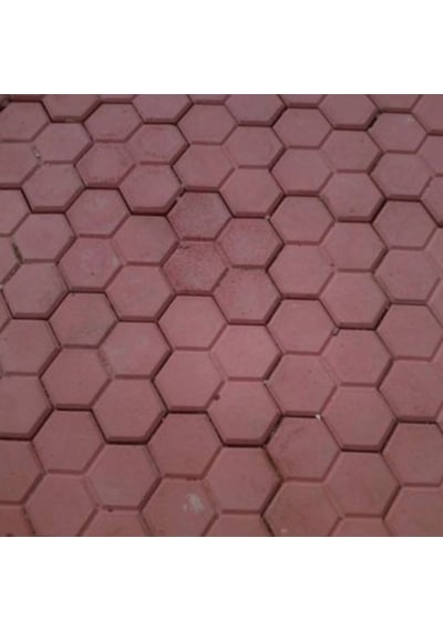 Plastik Parke Taşı Kalıbı Tekli Arı Peteği 4,5 Cm (10 Adet)