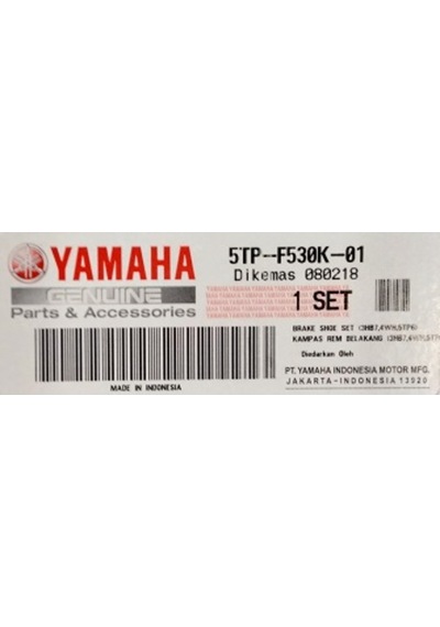 Yamaha Crypton T105E 99-2003 Arka Fren Balatası 5Tp-F530K-01