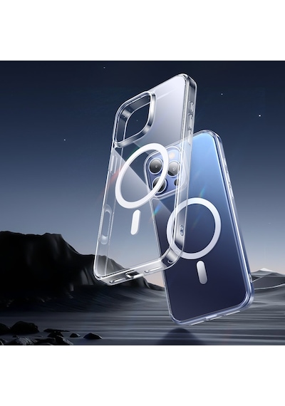 Mcdodo Pc-4923 Apple Uyumlu iPhone 16 Pro Max Magsafe Şeffaf Kılıf