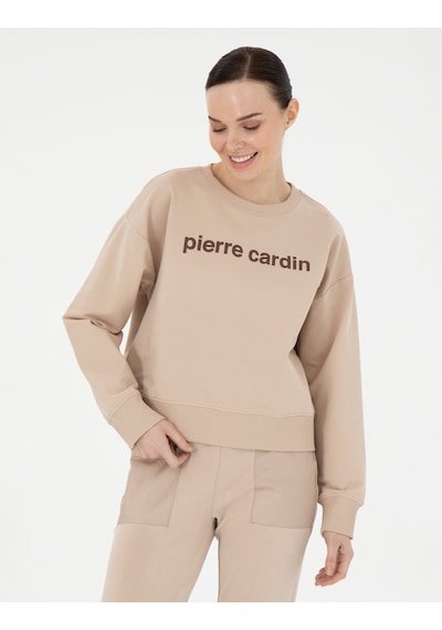 Pierre Cardin Kadın Bej Sweatshirt 50308055-vr011 Bej
