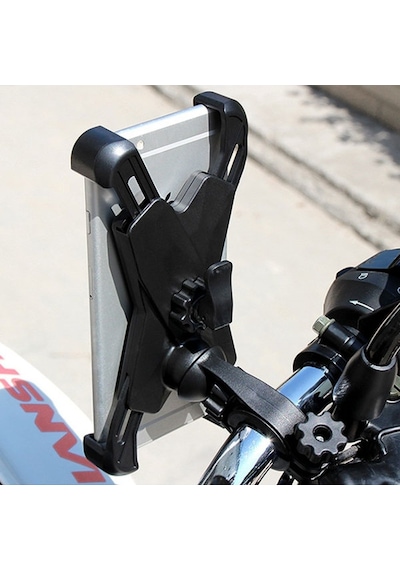 Bianchi Üniversal Bisiklet-motosiklet-araba Gidona Telefon Tutucu Siyah
