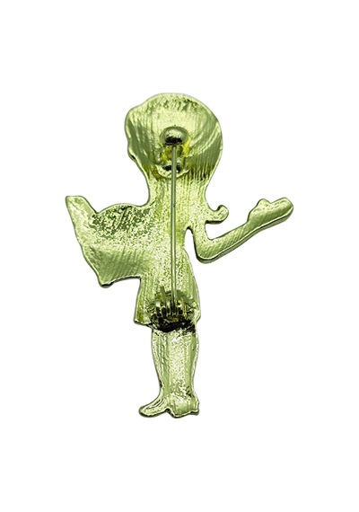 Öğretmen Karakterli Kitap Okuyan Broş Sevimli Öğretmen Temalı Brooch Çok Renkli