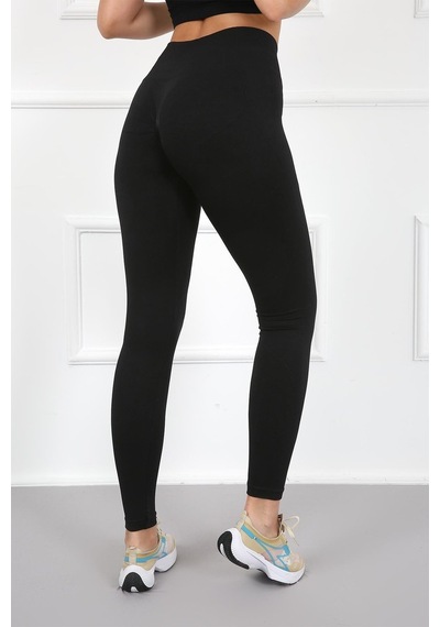 Aurafit 4036 Seamless Dikişsiz Push Up Toparlayıcı Yüksek Bel Uzu