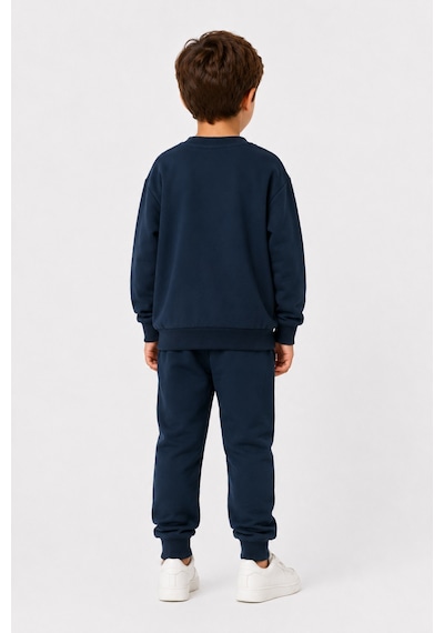 Ahengim Erkek Çocuk Kaykay Baskılı Sweatshirt Eşofman Altı 2 Li Takım 1-4 Yaş Ak115 Koyu Lacivert Ahengim Erkek Çocuk Kaykay Baskılı Sweatshirt Eşofman Altı 2 Li Takım 1-4 Yaş Ak115 Koyu Lacivert
