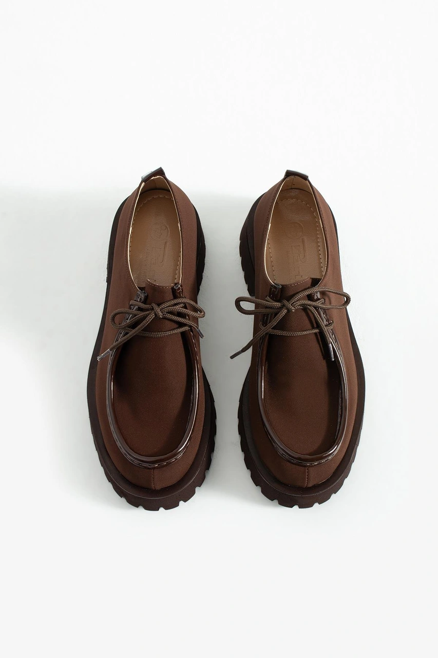 Kadın Yüksek Taban Loafer Arden - Kahverengi Kahverengi