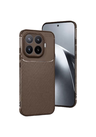 Newface Xiaomi Mi 17t Pro Auto Focus Karbon Kapak - Kahverengi