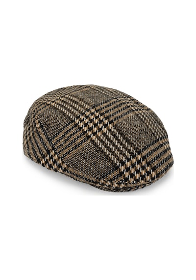 Tamer Tanca Erkek Tekstil Kahverengi London Kasket Şapka 524 1122 Sapka Sk24-25 Khv Krl Dsnl Kahverengi Koyu