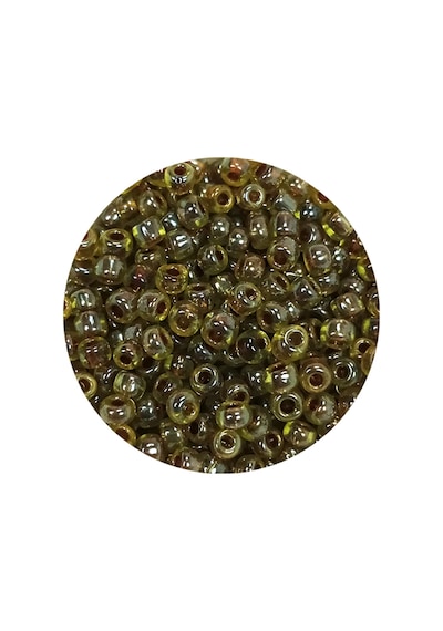 Dökme Cam Kum Boncuk 8/0 3 Mm - 60 Gram - Yeşil Siyah - Bnc223