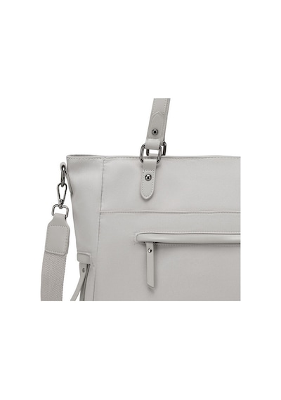 Smart Bags Twill Dimi Kumaş Kadın Omuz Çantası 3323 Vizon