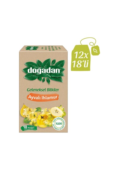Doğadan Ayvalı Ihlamur Çayı 12 x 18'li