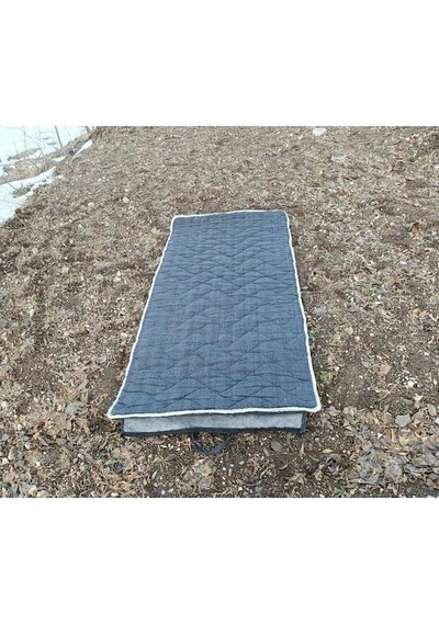 Bordo Taşınabilir Katlanır Yatak Karavan Kamp Yatağı Anne Yanı Yer Yatağı 160 X 200 Bordo