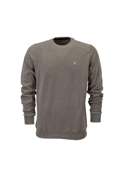 Erkek Sıfır Yaka Sweatshirt Bgl-st04198 Bej