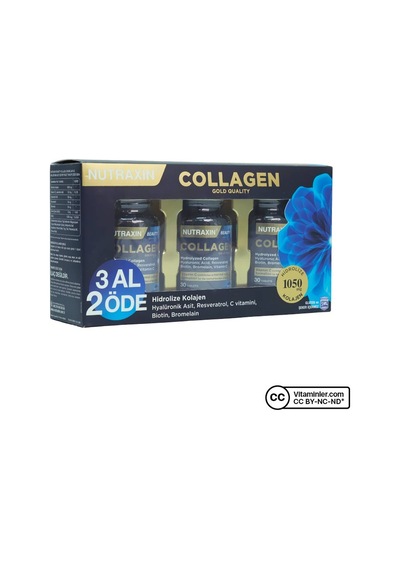 Nutraxin Collagen 3 Adet X 30 Tablet Aromasız
