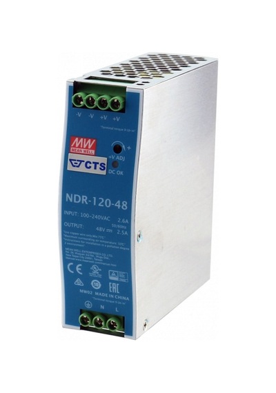 Mean-well Ndr-120-48 Endüstriyel Swıtch Guç Kaynağı