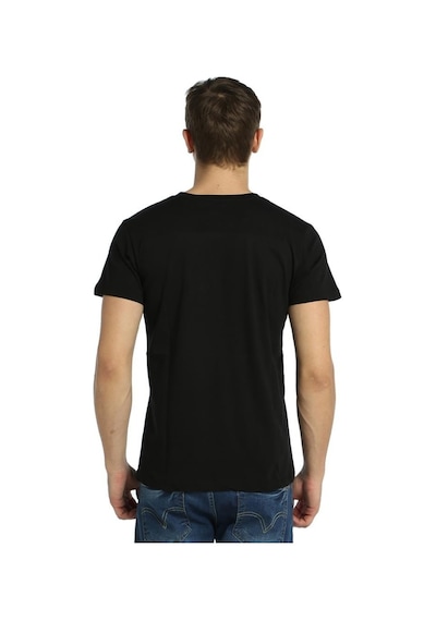 Bant Giyim - Wish Tree Siyah Erkek T-Shirt Tişört