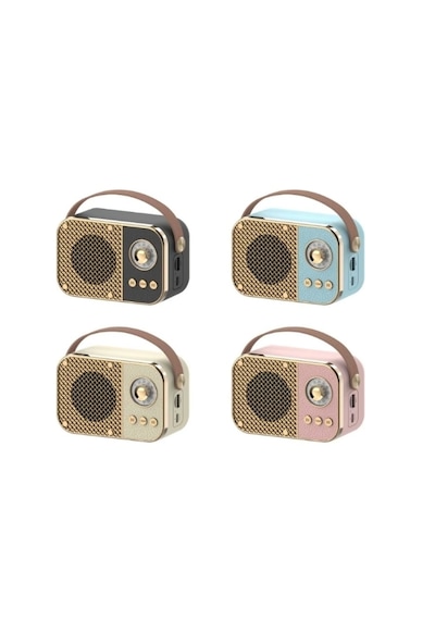 M24 Mini 5w Taşınabilir Retro Kablosuz Hoparlör