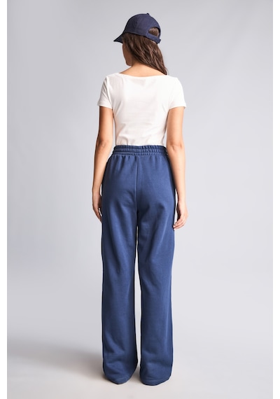 Defacto Wide Leg Yıldız Baskılı Kalın Kumaş Eşofman Altı H4222ax26wnnv241 Lacivert-nv241