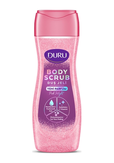 Duru Body Scrub Duş Jeli Pink Delight 650 Ml Diğer