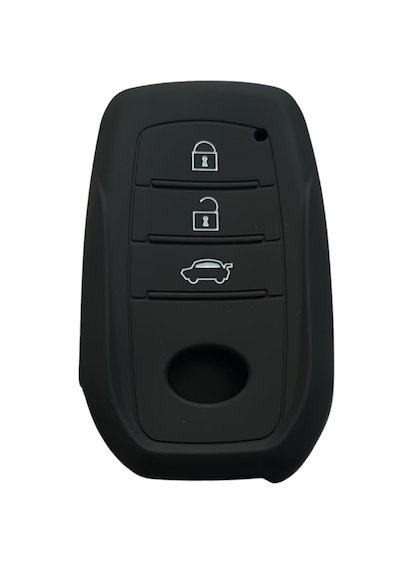 Autohan Keys Toyota C-hr, Camry, Corolla Cross, Prius, Prado, Rav4, Hilux İle Uyumlu Silikon Anahtar Kılıfı