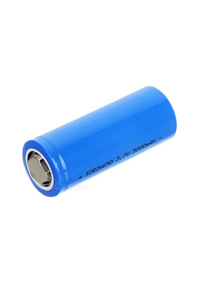 Markalonya 5000 mAh 3.7 V 26650 Li-Ion Şarj Edilebilir Pil
