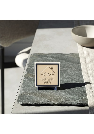 Ev Simgeli Modern Dekoratif Obje, Yaşam Alanınıza Huzur Katan Estetik Tasarım 10x10 Cm
