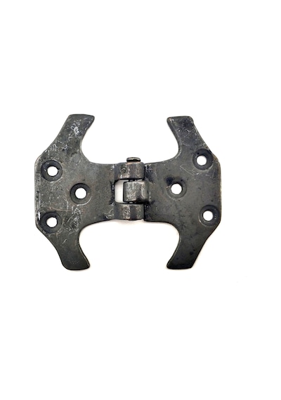 Antika Tarz Dekoratif Pirinç Fit Menteşe - 67 Mm, Oksit