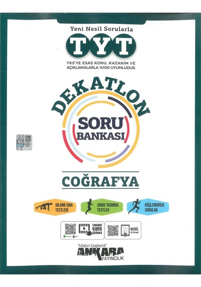 Tyt Coğrafya Dekatlon Soru Bankası