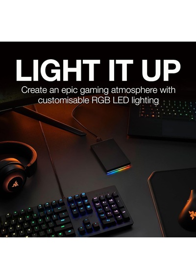 Firecuda Gaming Hard Drive 2tb, Harici Sabit Disk, Usb 3.2 Gen 1, Rgb Led Aydınlatma, Pc Ve Mac İçin, Data Rescue Serv