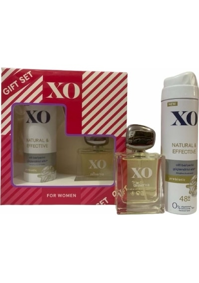 Parfüm Seti Minerva Women Kadın 50ml Edt + 150ml Deodorant Natural Effectıve Diğer