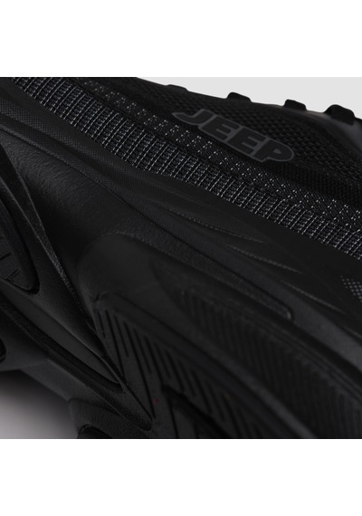 Jeep Shoes March Kadın Siyah Ayakkabı